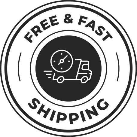 Free shipping badge