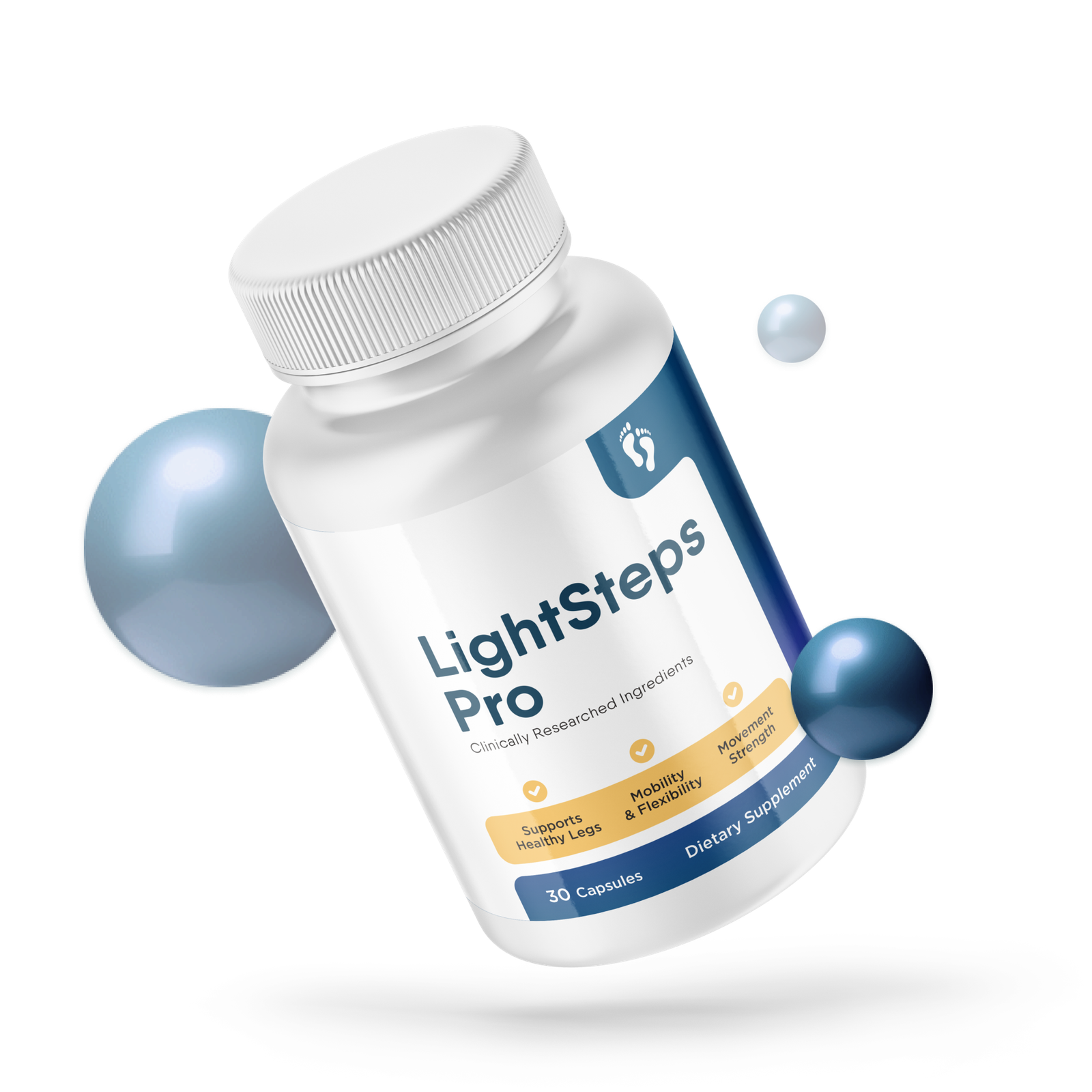 LightSteps Pro bottle product artwork